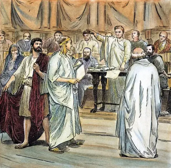 Home roman court court scene old rome
